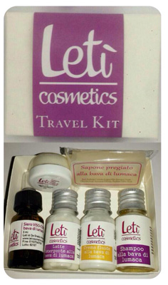 LETI' COSMETICS TRAVEL KIT