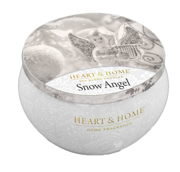 SNOW ANGEL TIN CANDLE HHTCB02