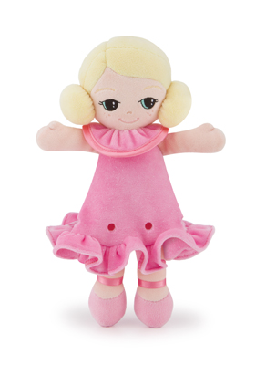 TRUDI BAMBOLA PEZZA ABITO ROSA