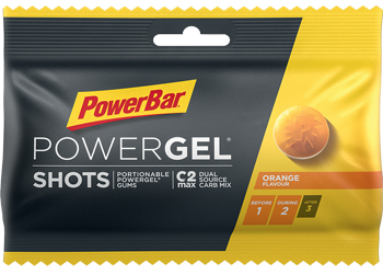 POWERBAR POWERGEL SHOTS ORANGE