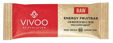 VIVOO ENERGY FRUITBAR GOJI/CAC