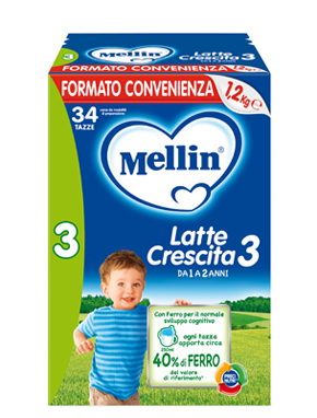 MELLIN LATTE CRESCITA 3 1,2KG