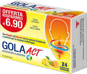 GOLA ACT MIELE LIMONE 24CPR