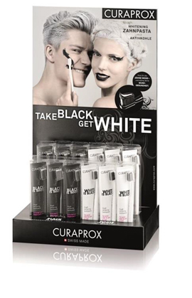 CURAPROX BLACK IS WHITE DISPL