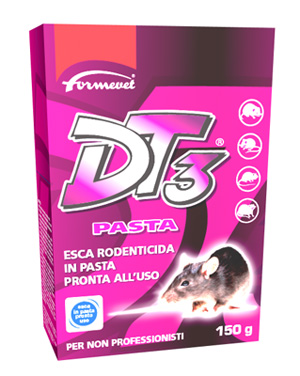 DT3 PASTA RODENTICIDA 150G