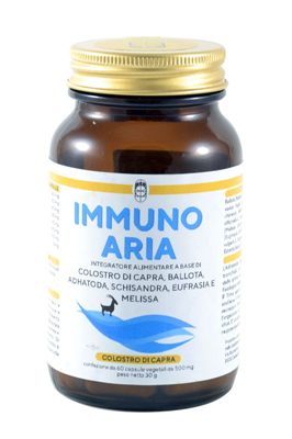 IMMUNO ARIA COLOSTRO CAPR60CPS