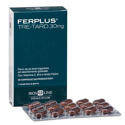 FERPLUS TRE-TARD 30MG 30CPR