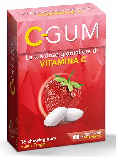 C GUM FRAGOLA MINI 22,4G