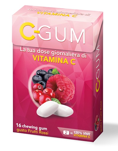 C GUM FRUTTI ROSSI MINI 22,4G