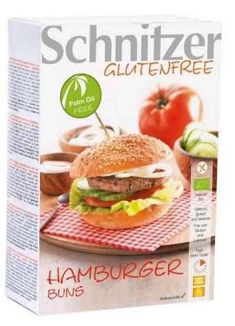 HAMBURGER BUNS PANINI BIO 125G