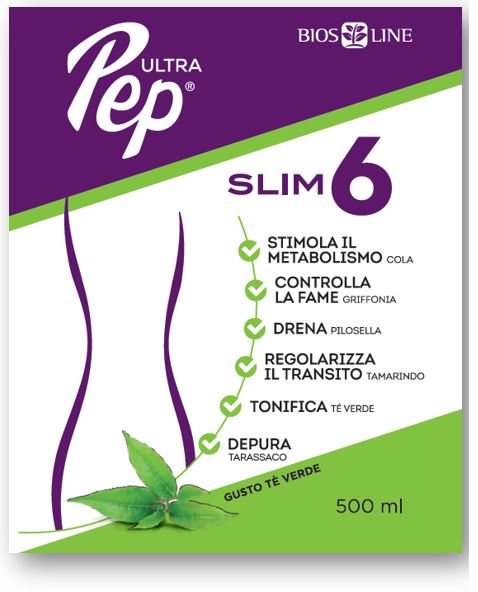 ULTRA PEP SLIM 6 TE' VE 500ML