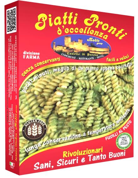 FUSILLI AL PESTO 130G