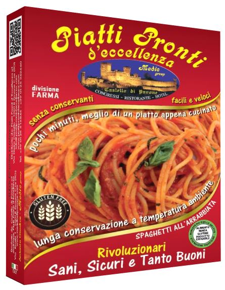 SPAGHETTI ALL'ARRABBIATA 140G