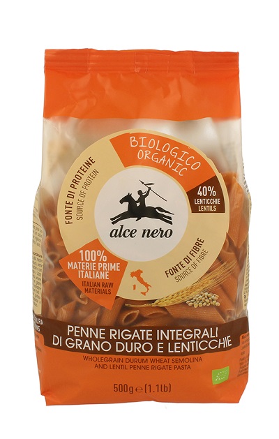 PENNE RIGATE INTEGR GR/LEN BIO