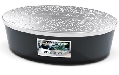 RIVER ROCK ELLIPSE CENTREPIECE