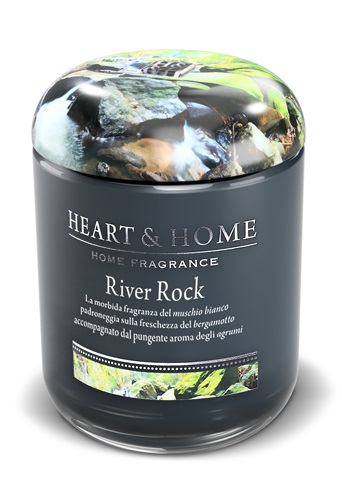 RIVER ROCK SMALL CANDLE