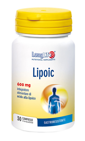 LONGLIFE LIPOIC 30CPR