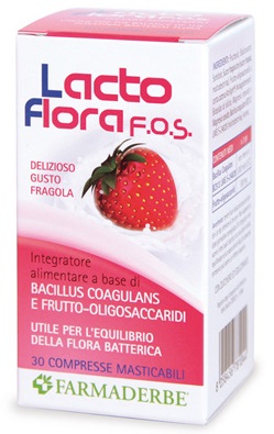 LACTO FLORA FOS 30CPR MASTIC