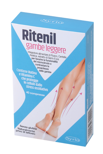 RITENIL GAMBE LEGGERE 40CPR