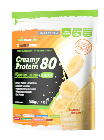 CREAMY PROTEIN 80 BANANA 500G