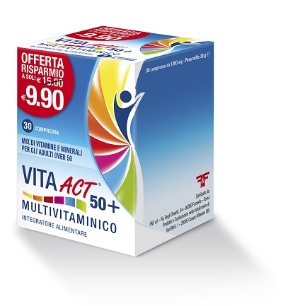 VITA ACT MULTIVITAM 50+ 30CPR