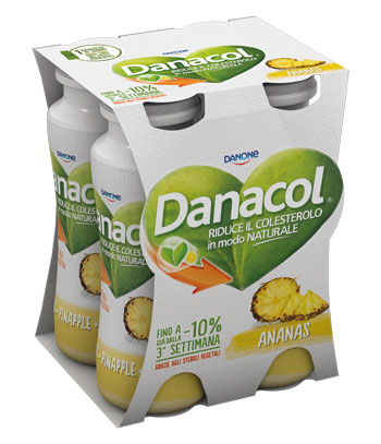 DANACOL ANANAS 4X100G