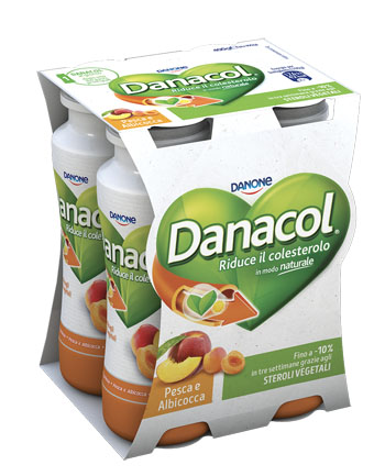 DANACOL PESCA ALBICOCCA 4X100G