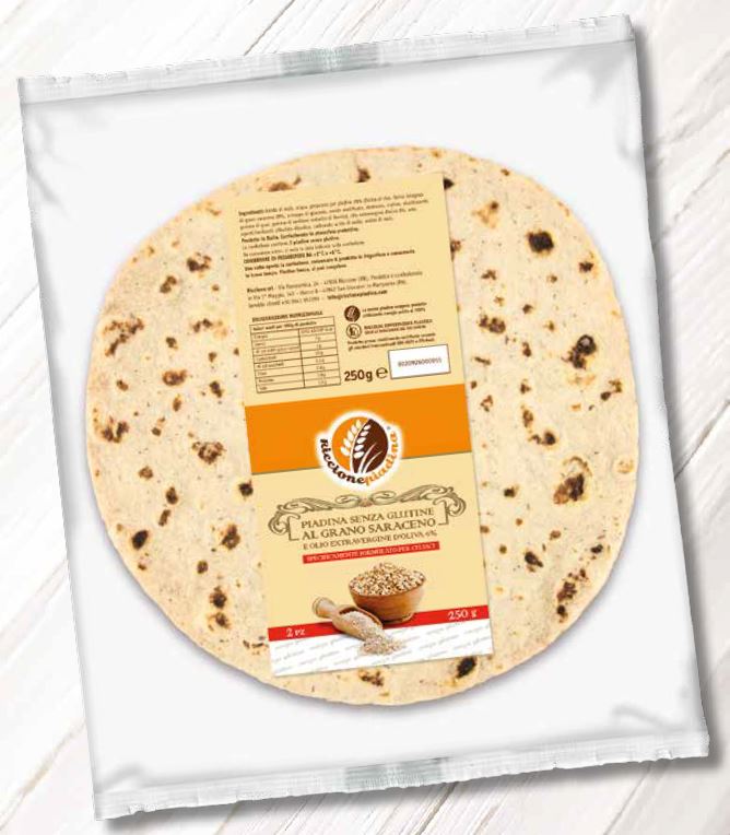 RICCIONE PIADINA GRANO S2X125G