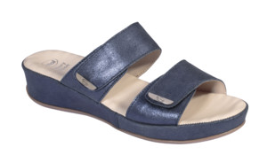 CHRISTY GLITTERED SUEDE BLUE36