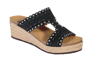 SHANNON SUEDE W BLACK 42