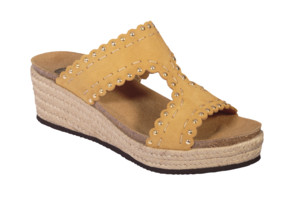 SHANNON SUEDE W OCHRE 35