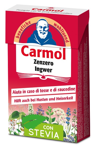 CARMOL PASTIGLIE ZENZERO C/STE