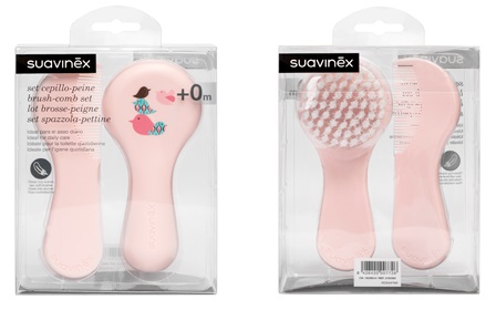 SUAVINEX SPAZZOLA/PETTINE ROSA