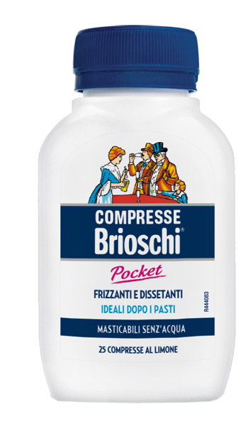 BRIOSCHI COMPRESSE EFFERV 25G