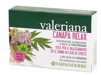 VALERIANA CANAPA RELAX 30CPR