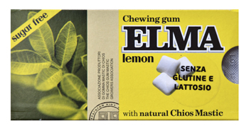 ELMA CHEWING GUM LEMON S/FREE