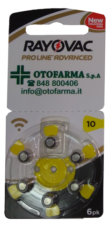 RAYOVAC MICROPOWER BATTERIE6PZ