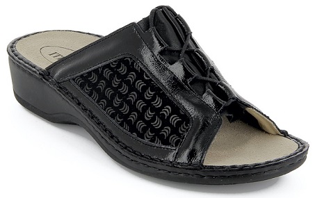 EP1033 PANTOFOLA NERO 35