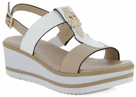 GEA SANDALO BIANCO/BEIGE 35