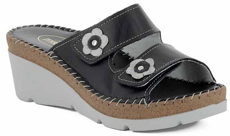 LISBONA PANTOFOLA NERO 35