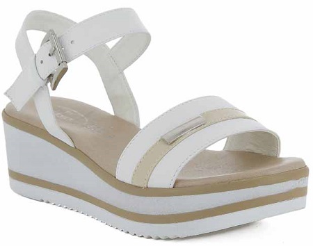 RIGA SANDALO BIANCO/BEIGE 37