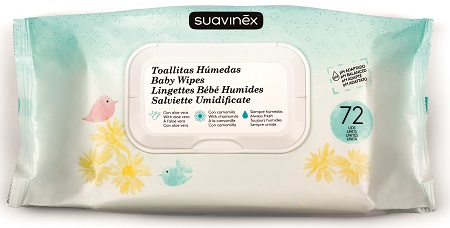 SUAVINEX SALVIETTE DERMOID 72P