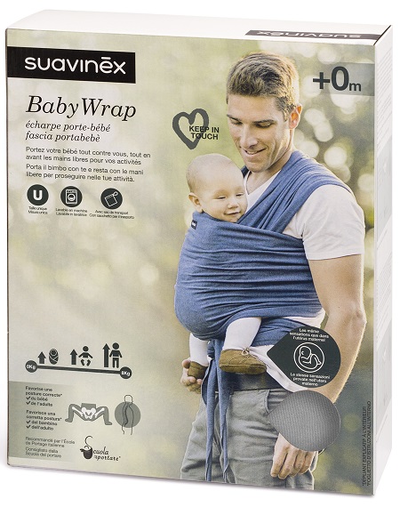 SUAVINEX BABYWRAP GRIGIA