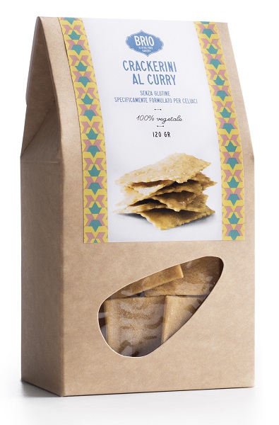 CRACKERINI AL CURRY 120G