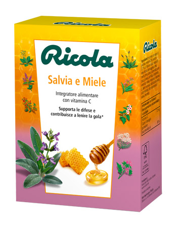 RICOLA SALVIA E MIELE 50G