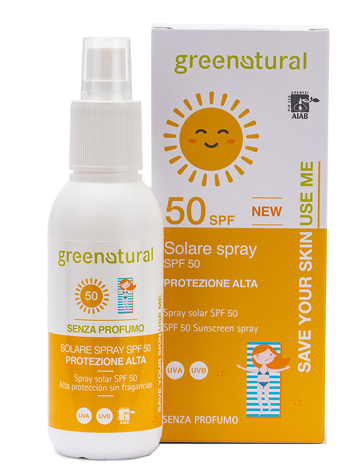 GREENATURAL SOLARE SPRAY 50 AD