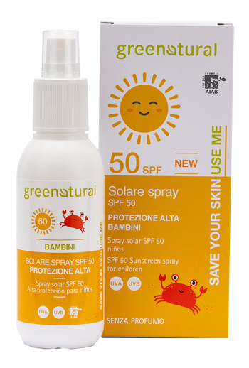 GREENATURAL SOLARE SPRAY 50 BB