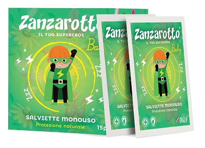 ZANZAROTTO SALVIETTE BABY 15PZ