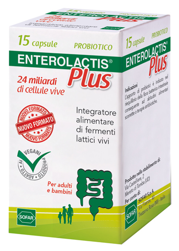 ENTEROLACTIS PLUS 15CPS