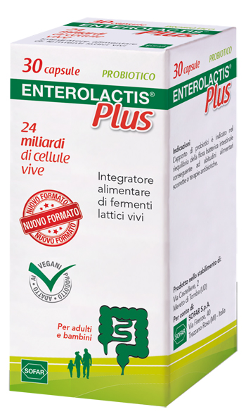 ENTEROLACTIS PLUS 30CPS